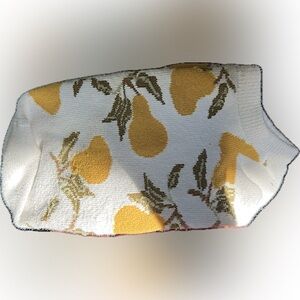 Target Pear Print Crew Socks – Size 7–9